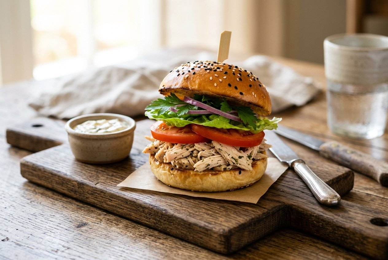 Five-Ingredient Chicken Sliders